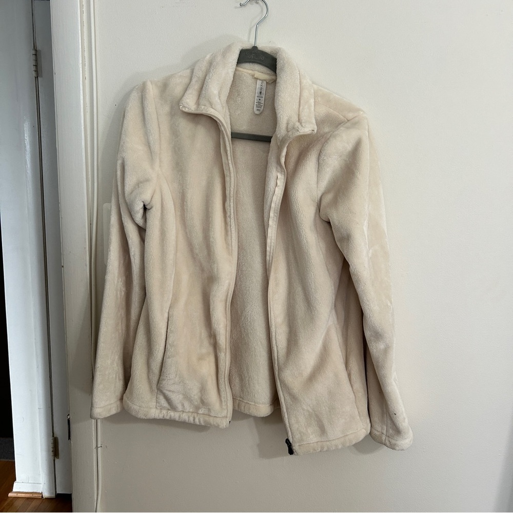 super soft white jacket